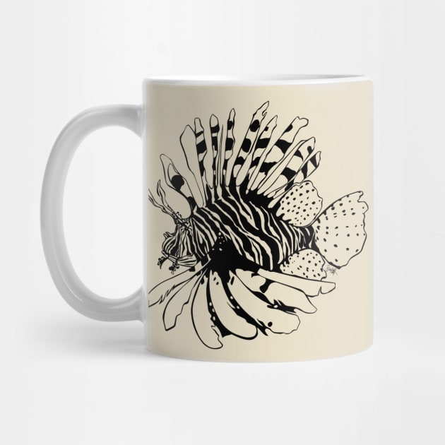 Radical Lion Fish by scarlettbaily